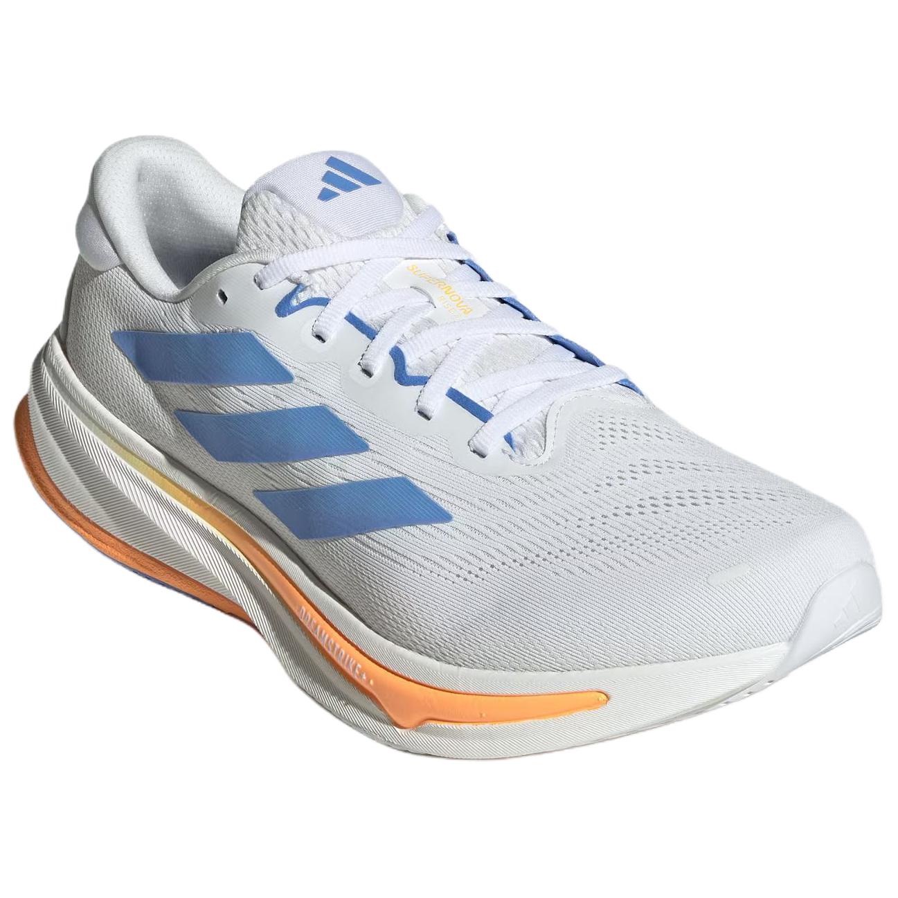 Adidas Supernova Rise 2 Abrasion Resistant Abrasion Resistant Low top Casual Running Shoes Men’s White Blue