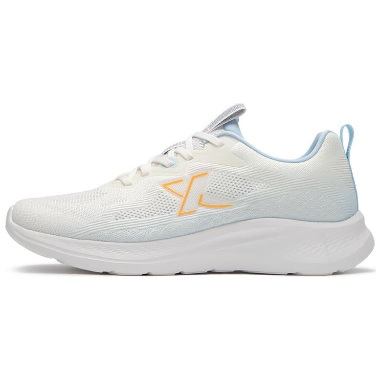 XTEP Comfortable Cushioning Rebound Low top Running Shoes Men’s White Blue
