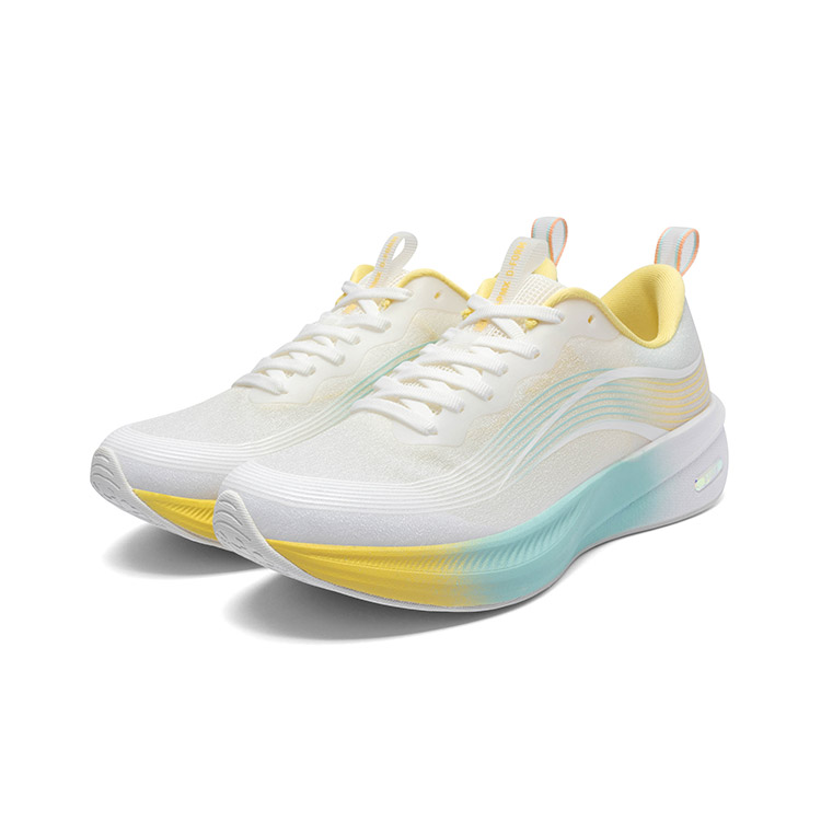 LPMX Running Shoes Women’s Low Top Cream Yellow