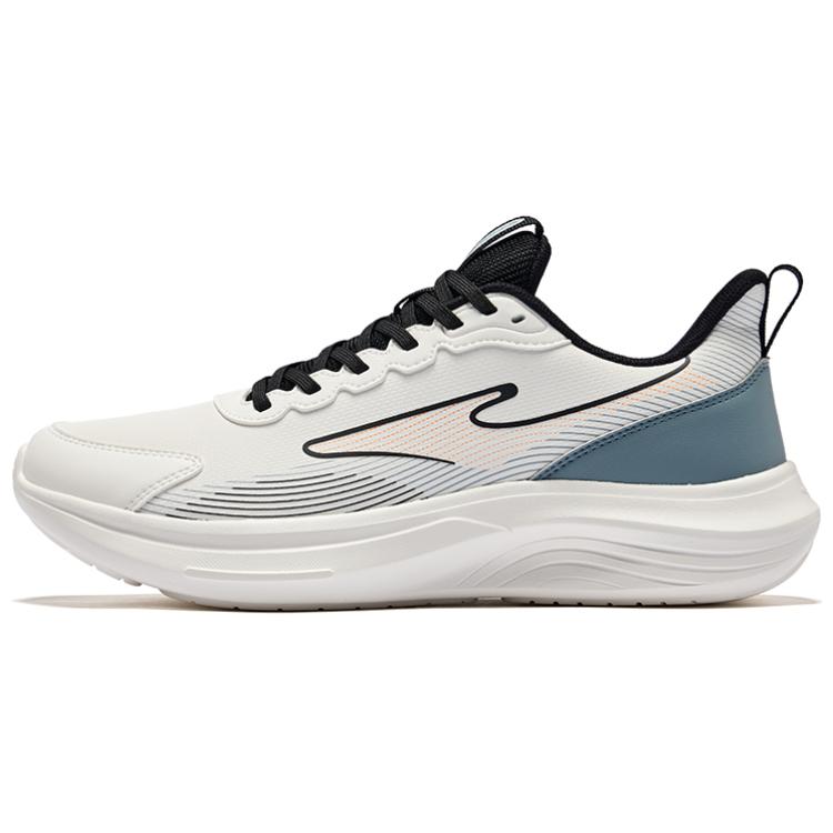 Erke Cushioning Rebound Low top Running Shoes Men’s Microcrystal White Cyan