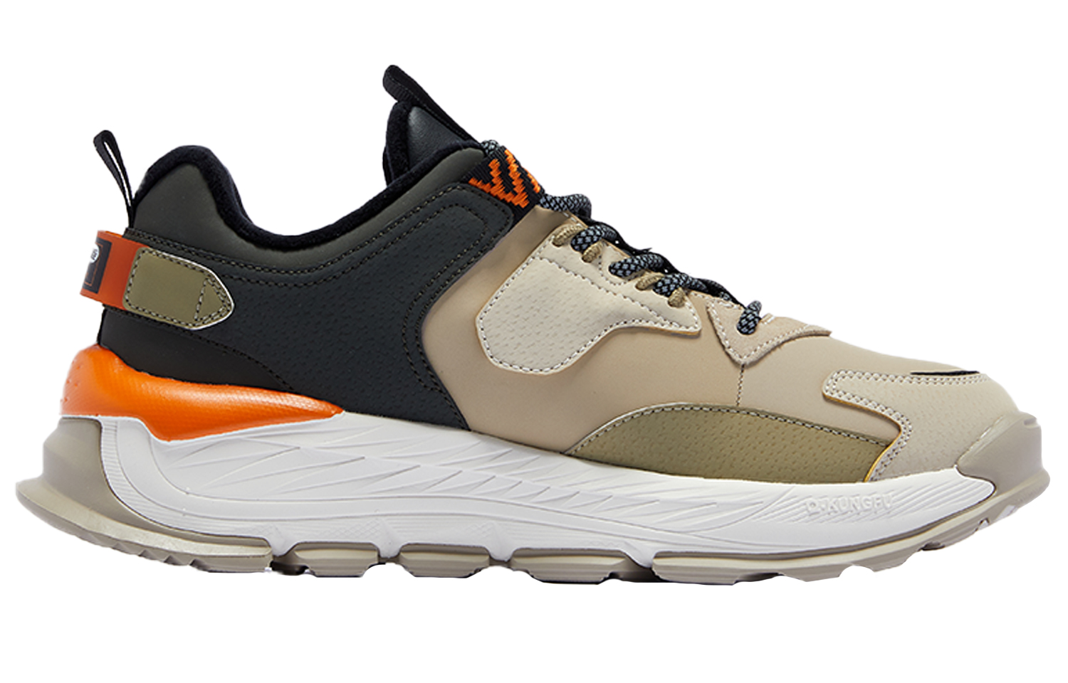 QIAODAN Sunset Glow, Fleece Lined, Comfortable Cushioning Abrasion Resistant Breathable Low top Running Shoes Men’s