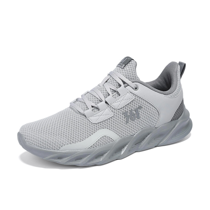 361° Cushioning Breathable Lightweight Low top Casual Running Shoes Men’s Recycling Gray Graphite Gray
