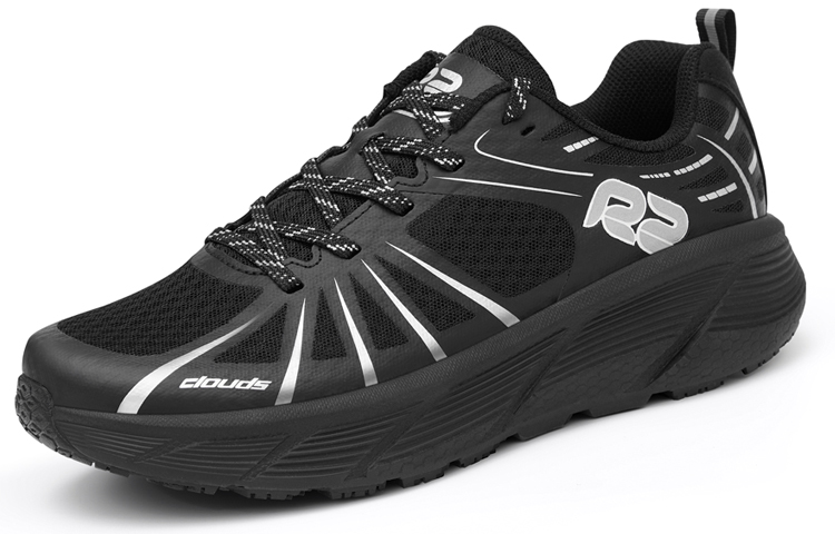 R2 REALRUN Cushioning Slip Resistant Abrasion Resistant Breathable Lightweight Rebound Low top Running Shoes Unisex