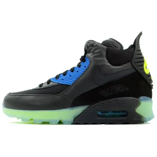 Nike Air Max 90 High top Outdoor Shoes Men's Black