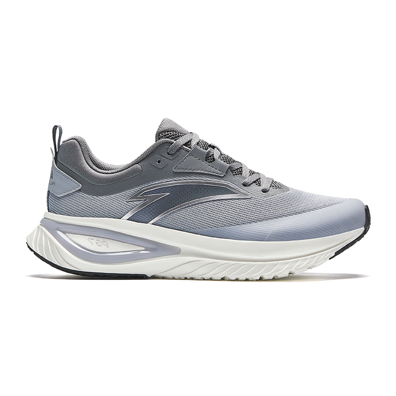 Anta Cushioning Abrasion Resistant Breathable Low top Running Shoes Men’s Gray