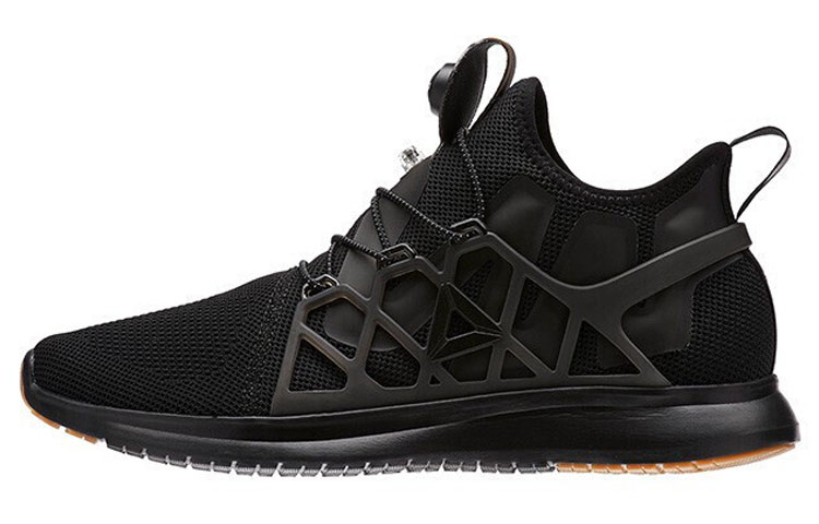 Reebok Pump Plus Running Shoes Men's Low Top Black