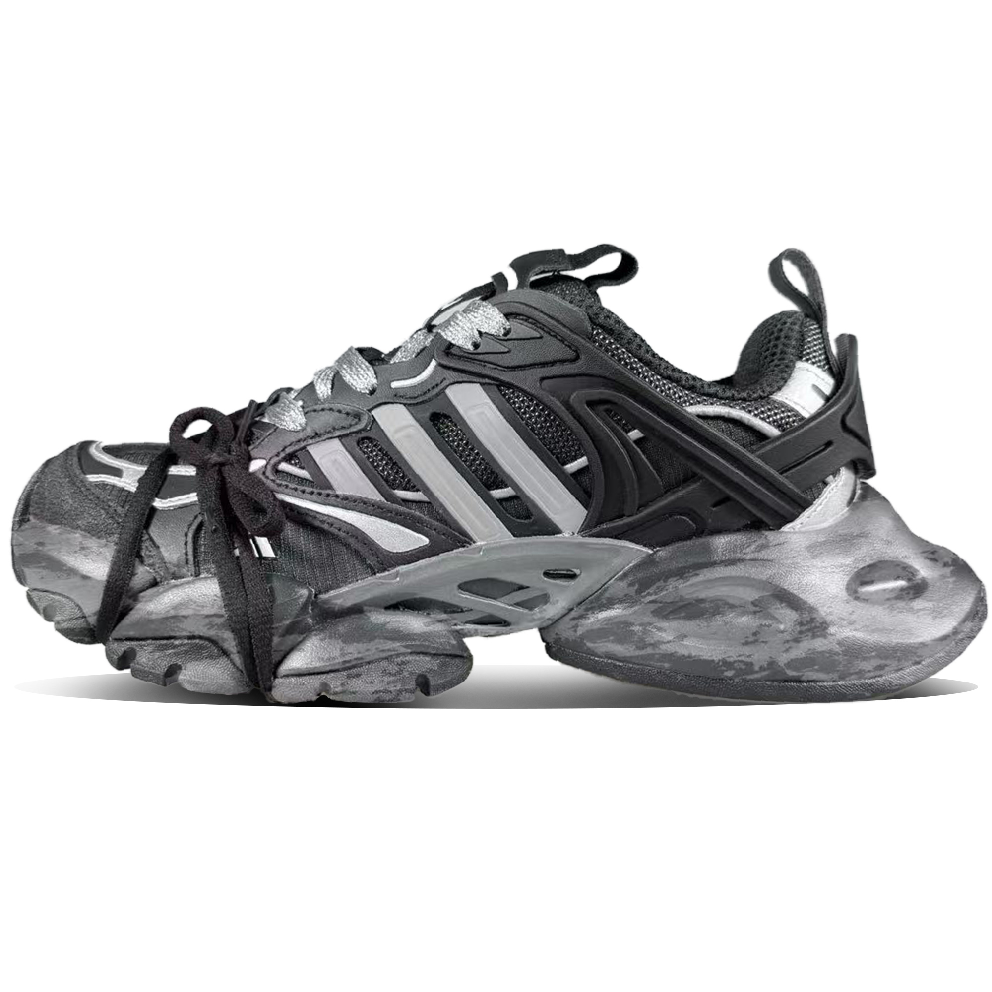 Adidas VENTO XLG DELUXE Cushioning Height Increasing Low top Running Shoes Unisex