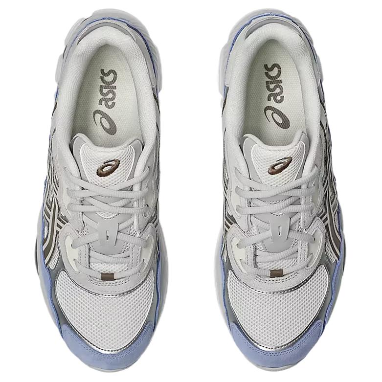 Asics GEL NYC Abrasion Resistant Abrasion Resistant Low top Running Shoes Unisex White Blue