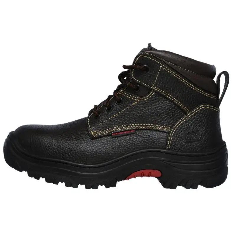 Skechers Work Ankle Boots Men's Black