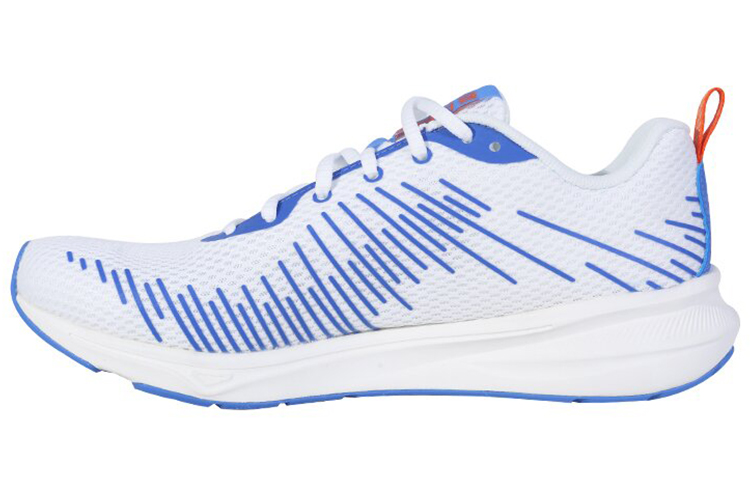 Li Ning Casual Cushioning Breathable Abrasion Resistant Slip Resistant Low top Running Shoes Men’s White Blue