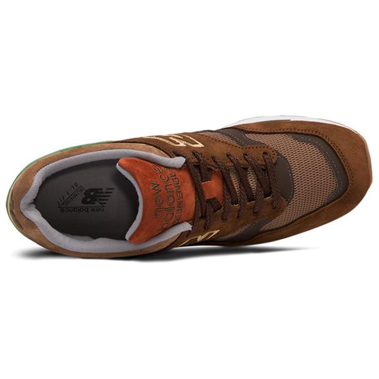 Мужские кроссовки New Balance 1500 (коричнево-зеленые) — фото 3