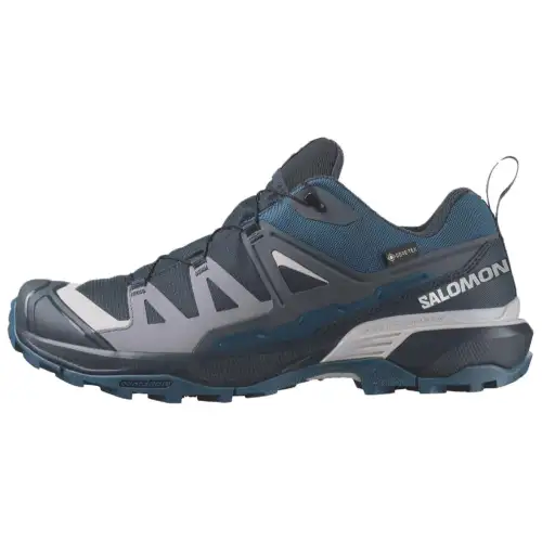 SALOMON X ULTRA 360 Gore Te Fashion Slip Resistant Low top Outdoor Shoes Men's Black Blue