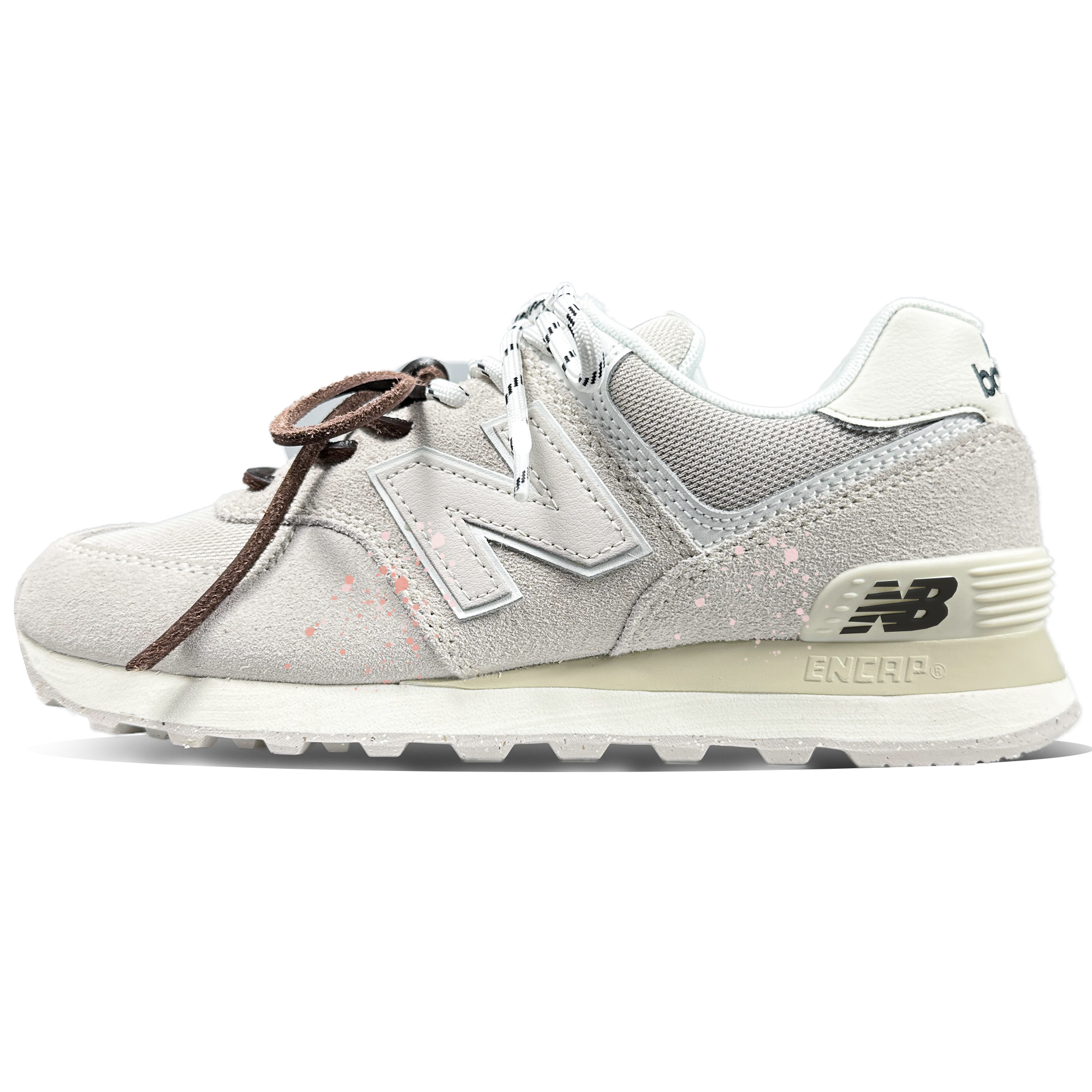 New Balance NB 574 Running Shoes Women’s Low Top Brown