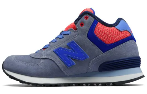 New Balance 574 Mid Cut 'Gray Red Blue' Women's