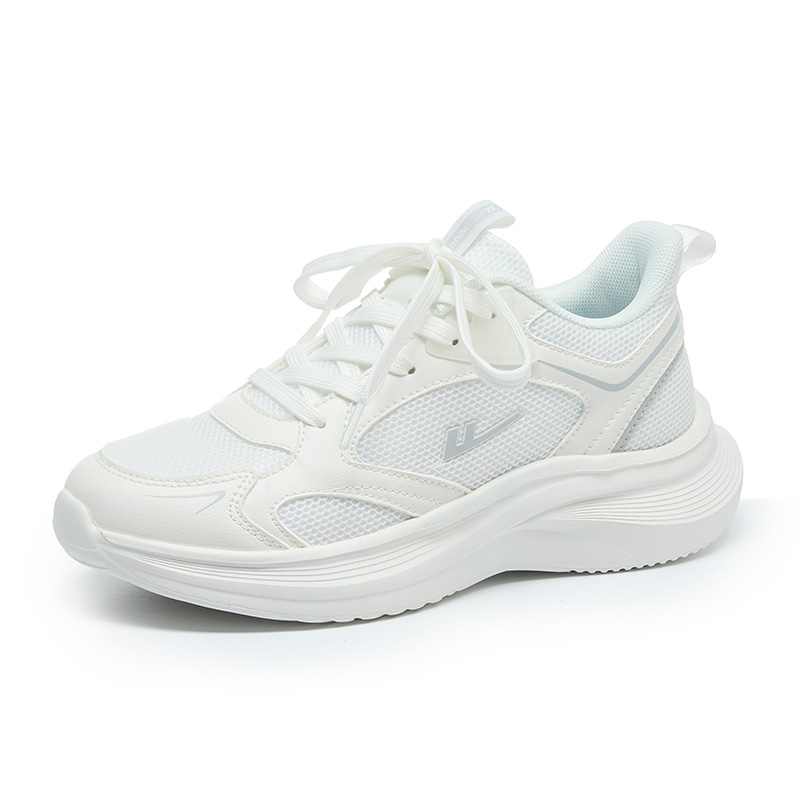 WARRIOR Running Shoes Unisex Low Top White/Gray