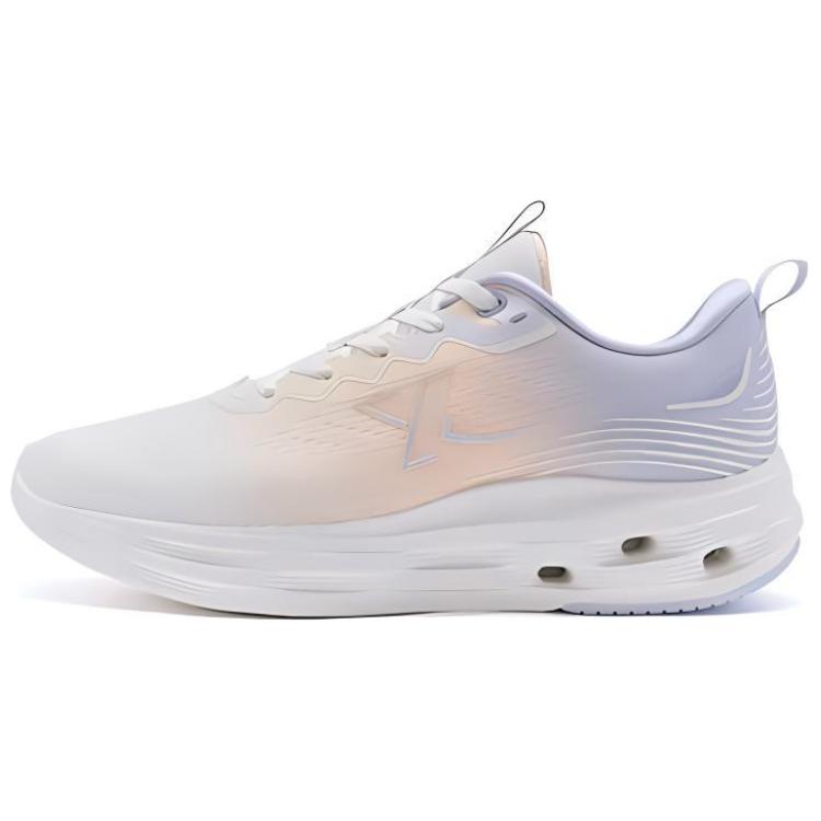 XTEP Cushioning Abrasion Resistant Breathable Low top Running Shoes Women’s White Pink
