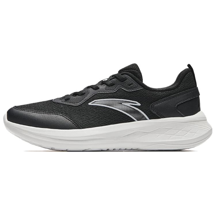 Anta Running Collection Breathable Lightweight Rebound Low top Casual Training Running Shoes Women’s Black