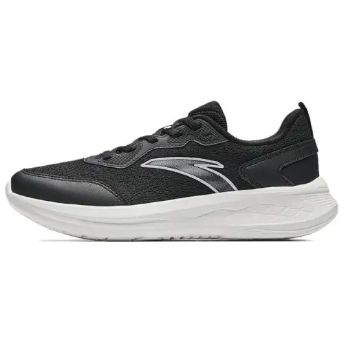 Anta Running Collection Breathable Lightweight Rebound Low top Casual Training Running Shoes Women's Black