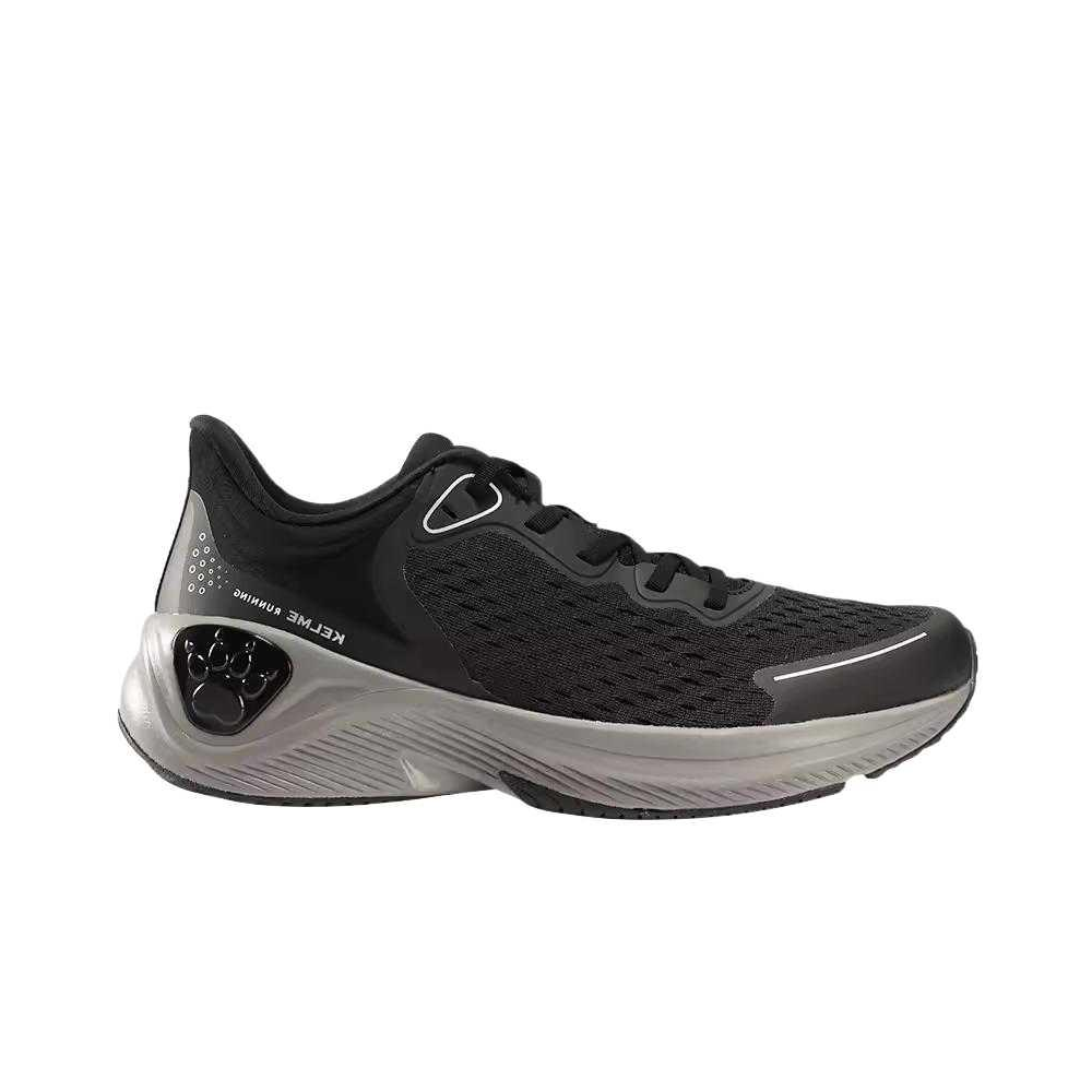 KELME Abrasion Resistant Low top Casual Running Shoes Unisex Black Gray