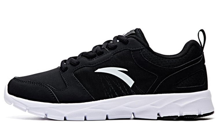 Anta Running Collection Comfortable Slip Resistant Abrasion Resistant Cushioning Low top Running Shoes Women’s Black