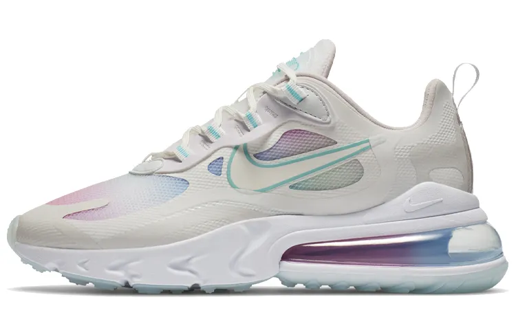 Nike Air Max 270 React Summit White Bleached Aqua Women's