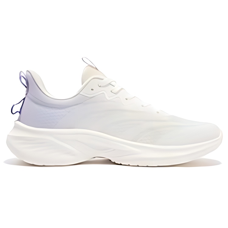 361° Cushioning Abrasion Resistant Cushioning, Wear Resistant Low top Running Shoes Women’s White Purple
