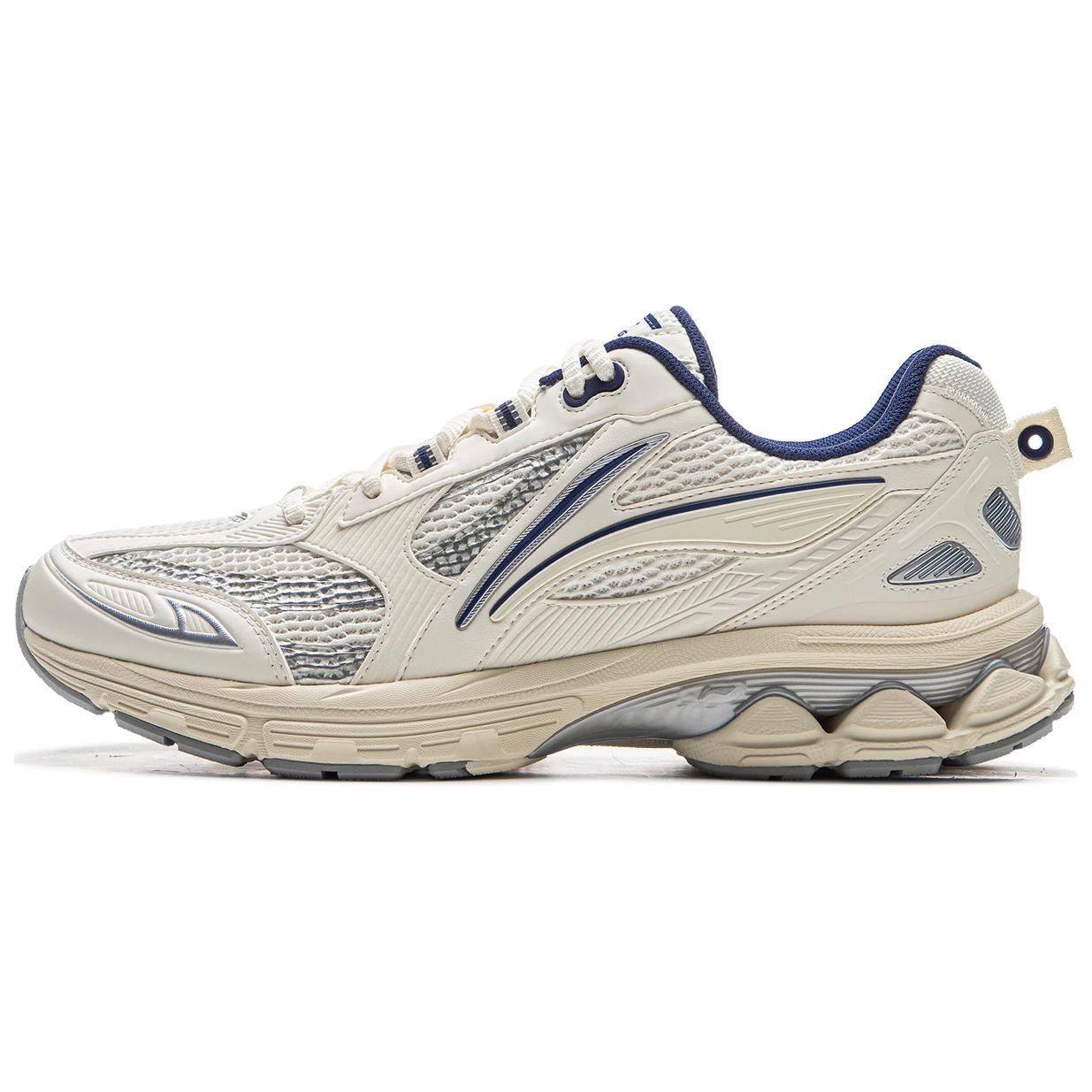 Li Ning Fuyao 2.0 Synthetic Leather, TPU Slip Resistant, Abrasion Resistant, Breathable Low top Running Shoes Men’s