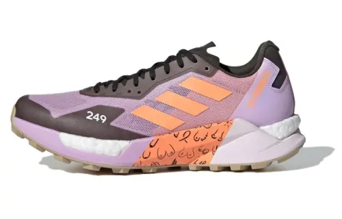 Adidas Terrex Agravic Ultra Bca Trail Bliss Lilac Beam Orange Pulse Magenta Women's