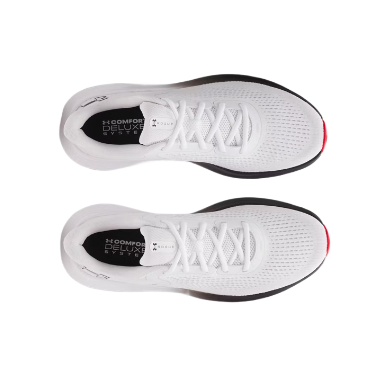 Under Armour Rogue 5 Mesh Abrasion Resistant Breathable Low top Running Shoes Men’s White