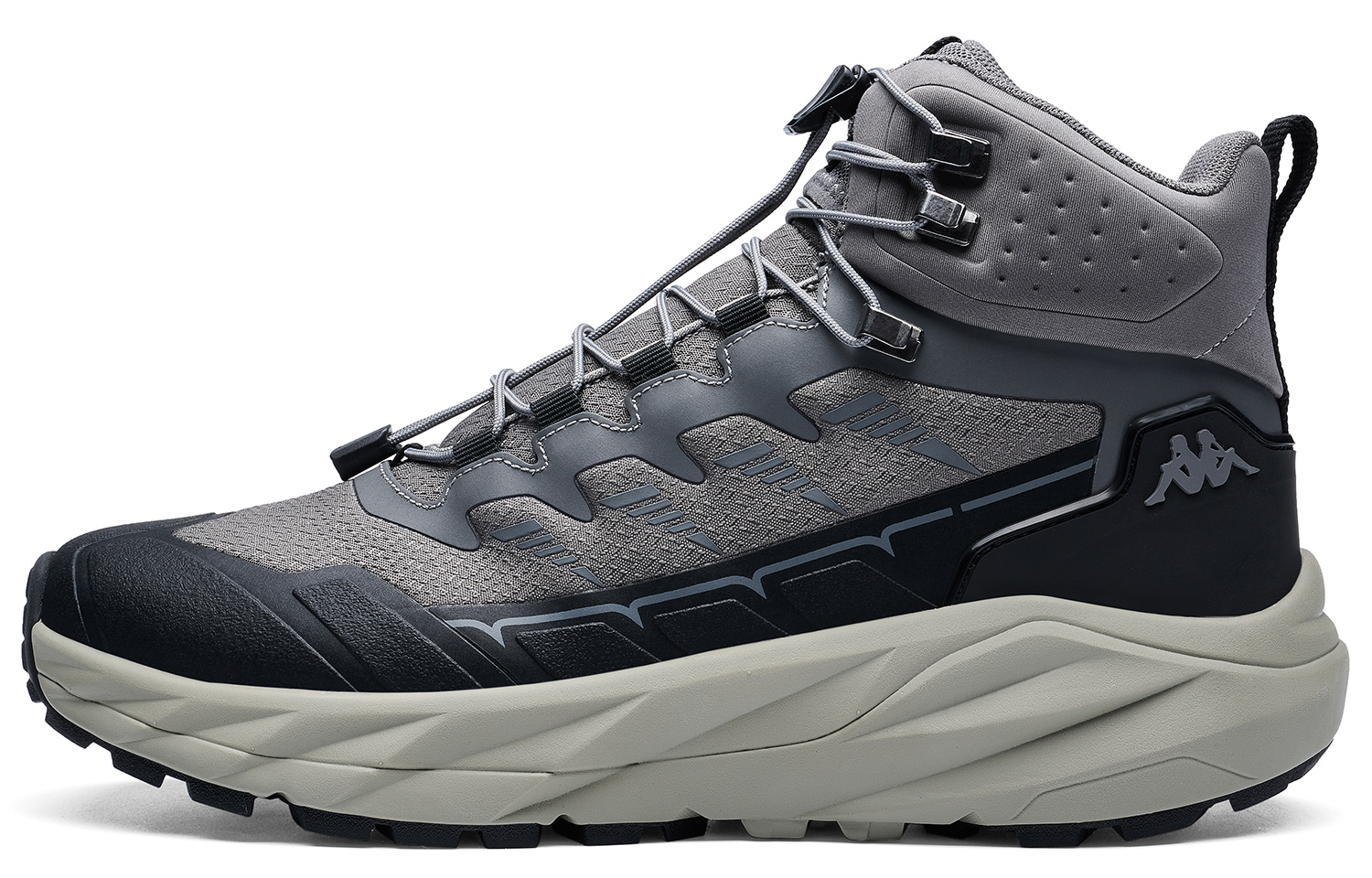 Kappa Slip Resistant Abrasion Resistant Running Shoes Men’s Slate Gray