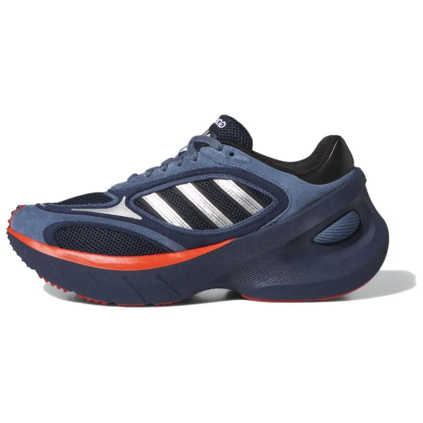 Adidas Adizero Goukana Classic And Versatile Mesh Low top Running Shoes Unisex Marine Blue