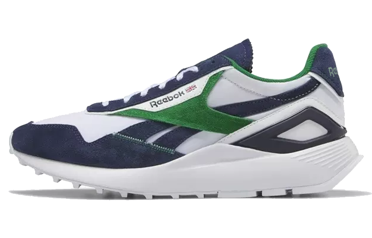 Кроссовки Reebok classic legacy (сине-бело-зеленые)