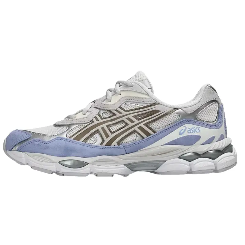 Asics GEL NYC Abrasion Resistant Abrasion Resistant Low top Running Shoes Unisex White Blue