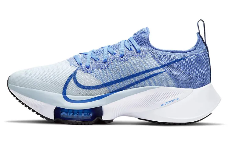 Nike Air Zoom Tempo NEXT% Flyknit 'Blue White' Women's