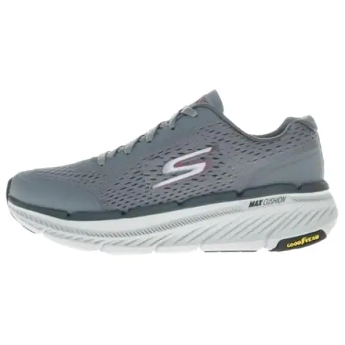 Skechers Comfortable Abrasion Resistant Breathable Low top Running Shoes Men's Gray