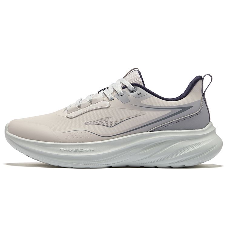 Erke Cushioning Rebound Low top Casual City Commuting Running Shoes Men’s Wild Gray Snow Gray