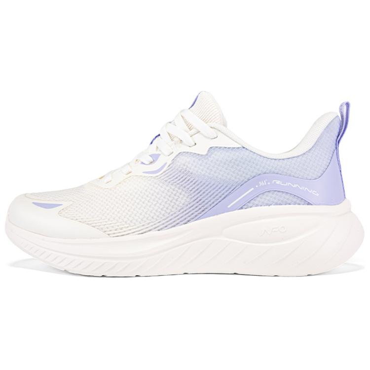 361° Slip Resistant Abrasion Resistant Low top Casual Running Shoes Women’s White Purple