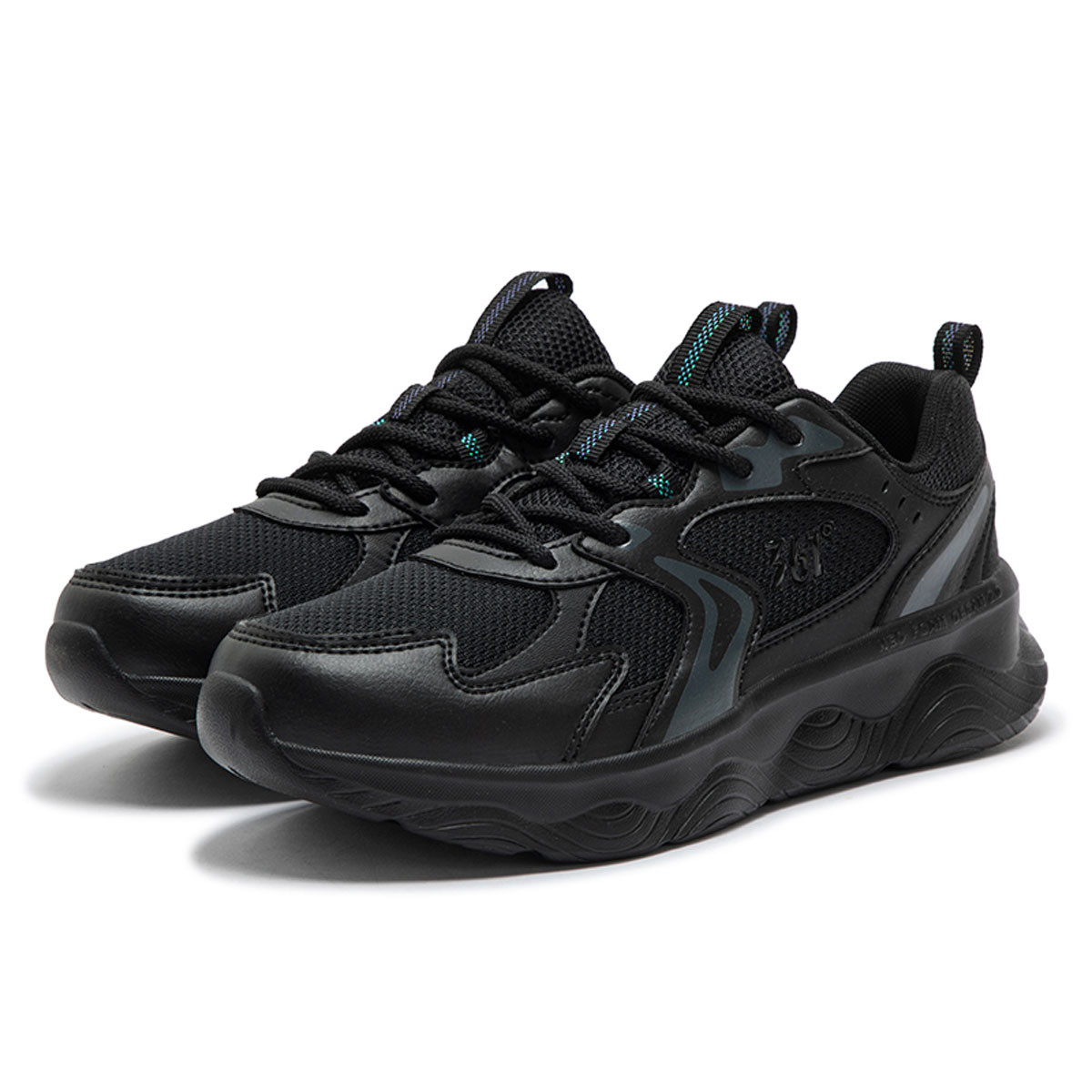 361° Cushioning, Wear Resistant Low top Casual City Commuting Running Shoes Women’s Black