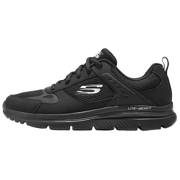 Skechers BURNS 2.0 Comfortable Low top Casual City Commuting Running Shoes Men’s Black