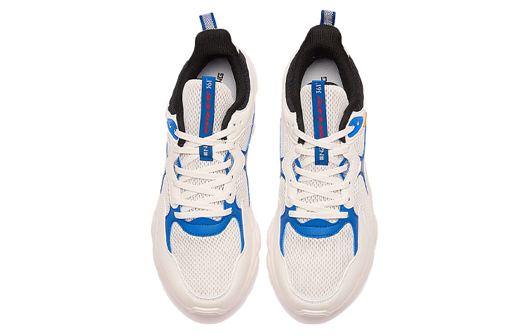 361° Mesh, Synthetic Leather Breathable Lightweight Slip Resistant Cushioning Low top Running Shoes Men’s
