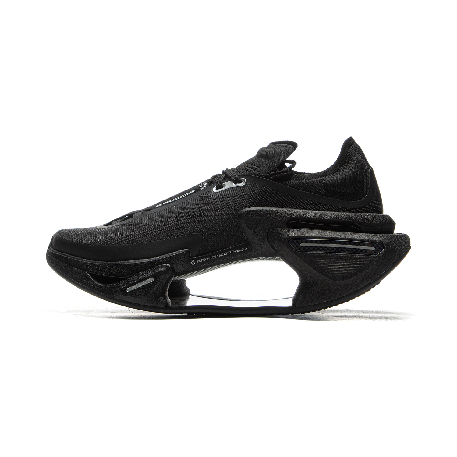 Li Ning Shadow 3.0 Fabric Low top Li Ning BOOM Technology Racing Running Shoes Unisex Black