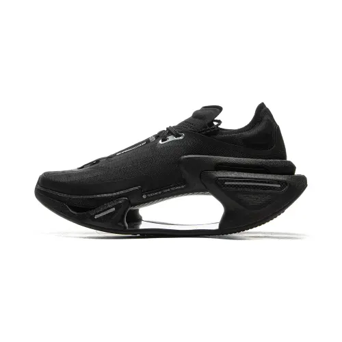 Li Ning Shadow 3.0 Fabric Low top Li Ning BOOM Technology Racing Running Shoes Unisex Black