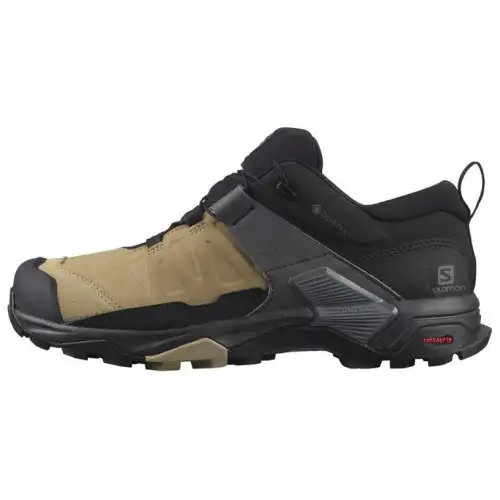 SALOMON X Ultra 4 LTR Gorete Comfortable Cushioning, Wear Resistant Low top Outdoor Shoes Women's Brown Black Gray