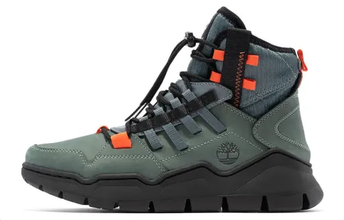 Timberland Earthkeepers By Ræburn Timberloop Utility Boots 'Green Nubuck' Women's