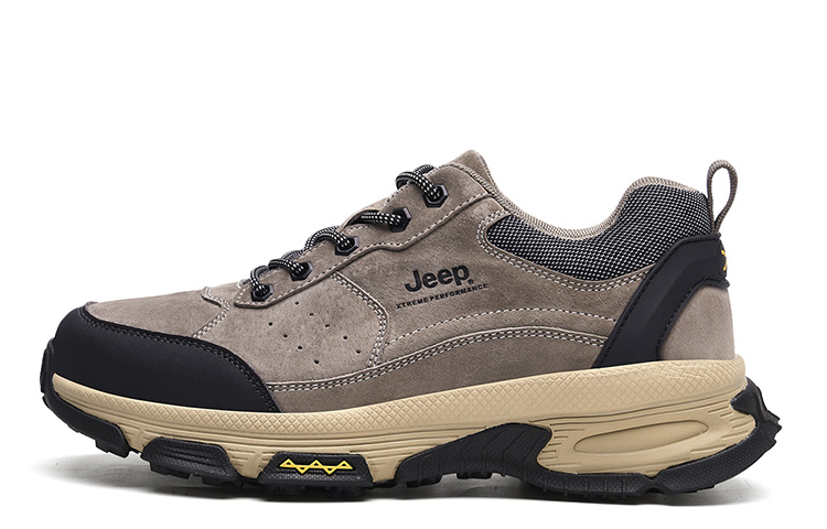 Jeep Fabric Low top Outdoor Shoes Men’s Khaki