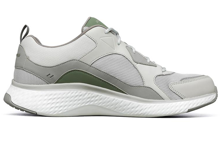 Мужские кроссовки Skechers Solar Fuse (светло-серые) — Светло-серый — фото 2