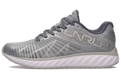 Li Ning Cloud 4 Flame Reflective Low top Running Shoes Women's Gray White