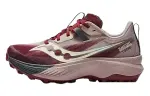 Saucony ENDORPHIN EDGE Slip Resistant Low top Running Shoes Women's Beige Red
