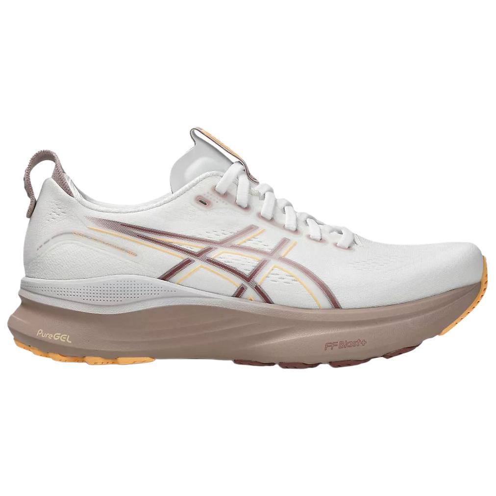 Asics GEL KAYANO 32 Soft And Comfortable Abrasion Resistant Low top Running Shoes Women’s White Brown