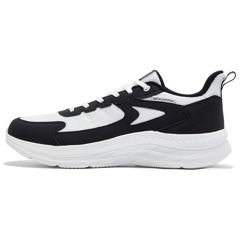 361° Slip Resistant Abrasion Resistant Slip Resistant Abrasion Resistant Low top Casual Running Shoes Men’s White Black